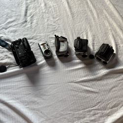 Vintage Camcorder Lot – Sony, Samsung, Panasonic, Sharp & More – Untested, As-Is