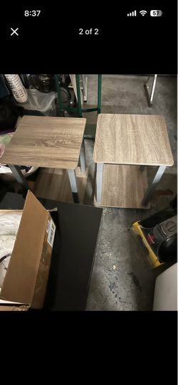 Two side tables