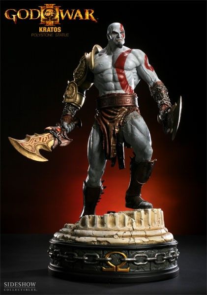 Sideshow collectibles 1/4 God Of War Kratos statue Playstation