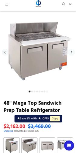 Table refrigerator