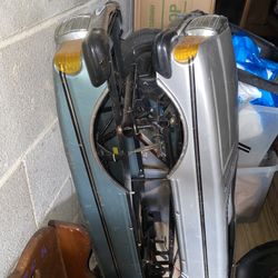 Metal Pedal Cars(x2) Modeled After Mercedes Benz