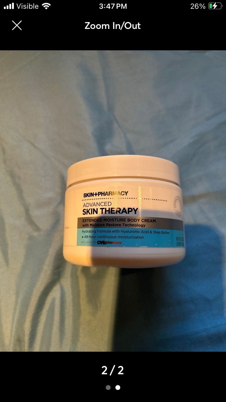 Moisturizing Cream.