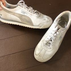 Womens’ White Puma Shoes