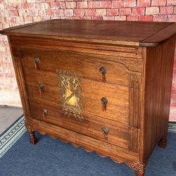 Antique Dresser Kroehler Del Rey 1930 Solid Wood Excellent Condition 