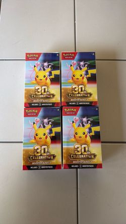 Pokémon 30th Celebration Booster Bundle x4