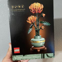 Lego Chrysanthemum Botanical Collection New 