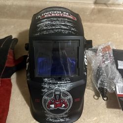 Welding Hood W/ Kit And Replace Glass