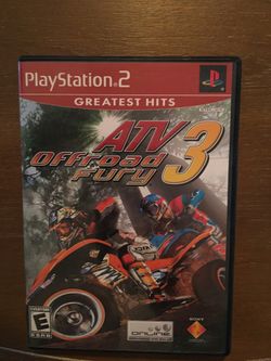 Sony PlayStation ps2 atv off-road fury 3