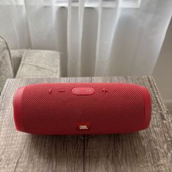 JBL Charge 3 - Waterproof Portable Bluetooth Speaker - Red