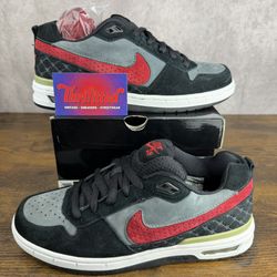NEW Nike SB Zoom Air Low Paul Rodriguez Bred 2005 Size 8 310802-061 Vintage Men’s Shoes OG Rare