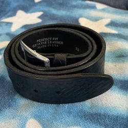 Genuine, leather duty belt