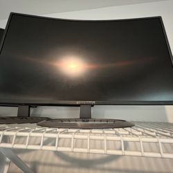 27 Inch Curved Sceptre Monitors 75Hz LED Full HD 1080p