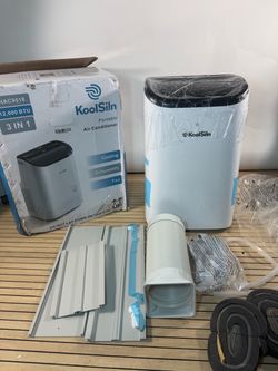 12000 BTU Portable Air Conditioner Cools Up to 550 Sq.Ft, Auto-Evaporation Low Noise Portable AC Unit with Remote Control Fits for Large Room, Office,