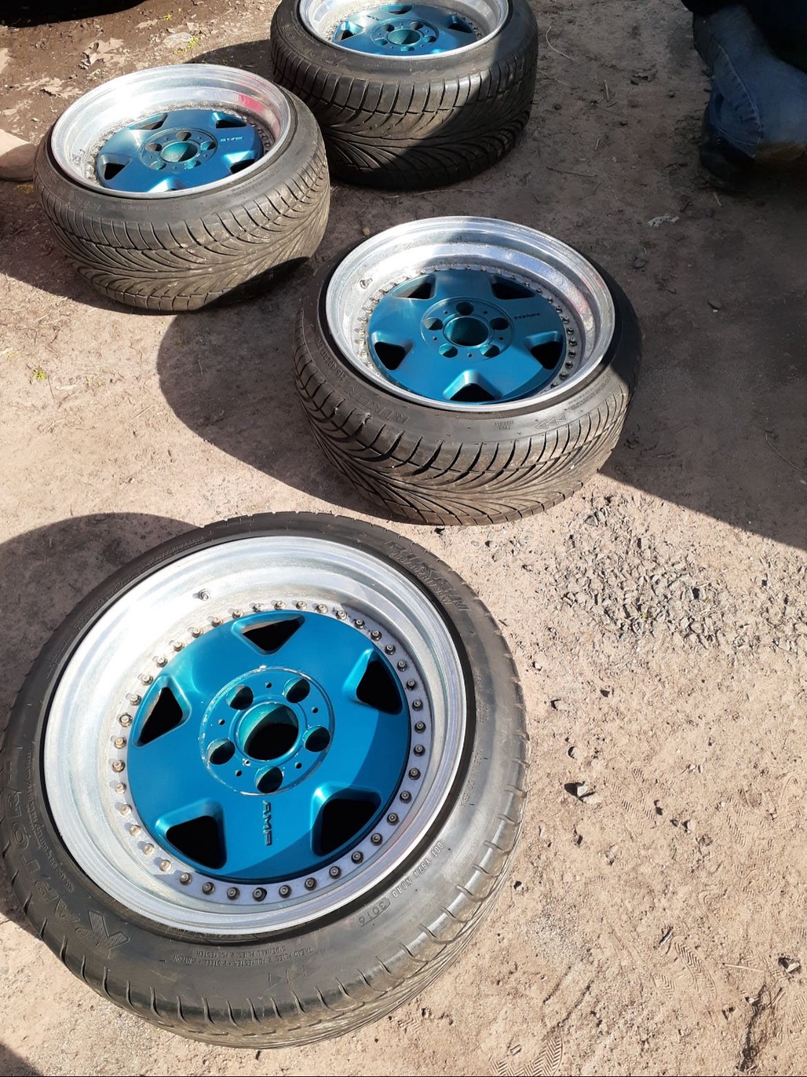 DP Motorsports AMP 3 piece rims 17x8
