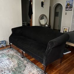 Black Vintage Couch