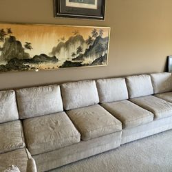 Mid Century Modern (MCM) Large Sectional Couch