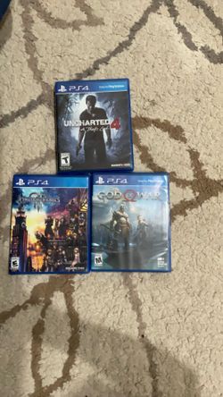 Three PS4 Games