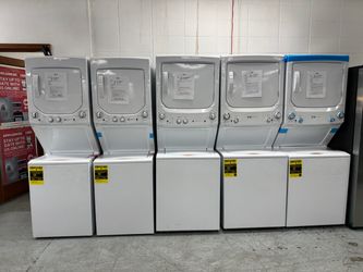 Never used GE single unit stackable washer and dryer $999-$1099