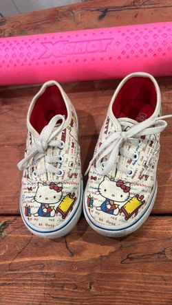 Hello Kitty, tennis shoes size 8.5 toddler