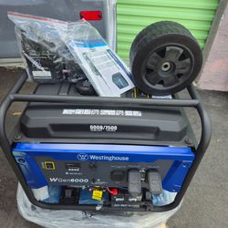 New Westinghouse WGen6000 Portable Generator - 6000/7500W