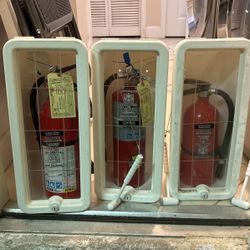 Fire Extinguisher With Box  $50 Each 