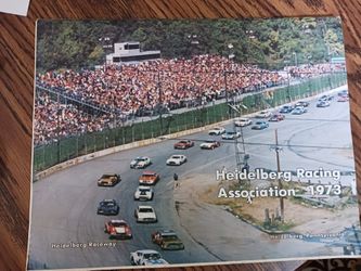 1973 PROGRAM HEIDELBERG RACING ASSOCIATION