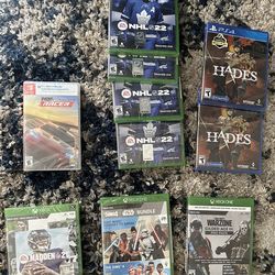 PlayStation/Xbox/Nintendo switch games