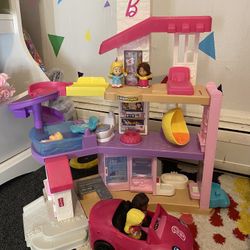 Barbie Little People House & Car