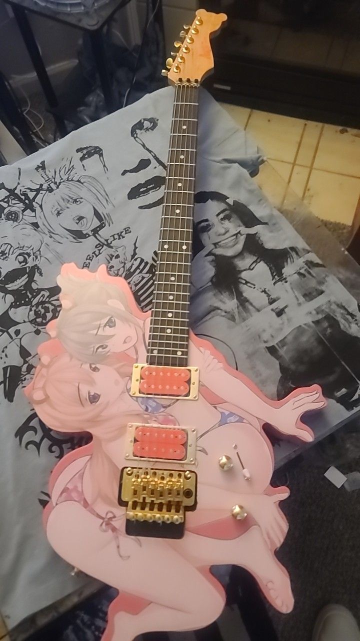 Custom Guitar Anime