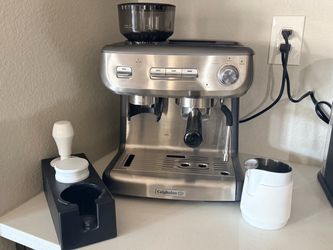 Espresso Machine with grinder and accessories