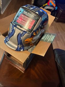 Solar Powered Auto Darkening Welding Helmet