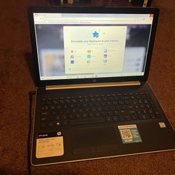 HP Notebook 15-da0xxx i3 Touchscreen laptop 