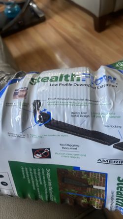 Stealthflow down spout extension