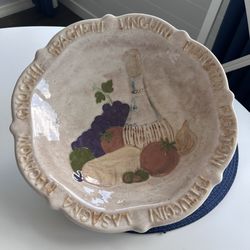 Large Custom Pasta Bowl