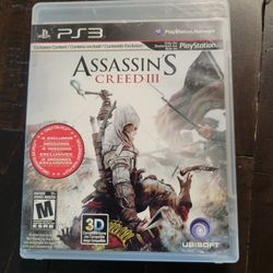 Assassin's Creed 3 For PS3 
