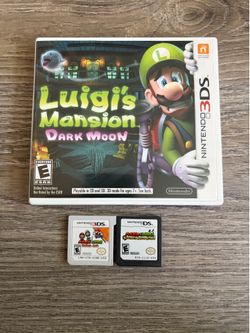 Luigi Nintendo 3DS Games Bundle