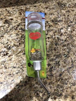 Small Animal Glass Water Bottle For Cages