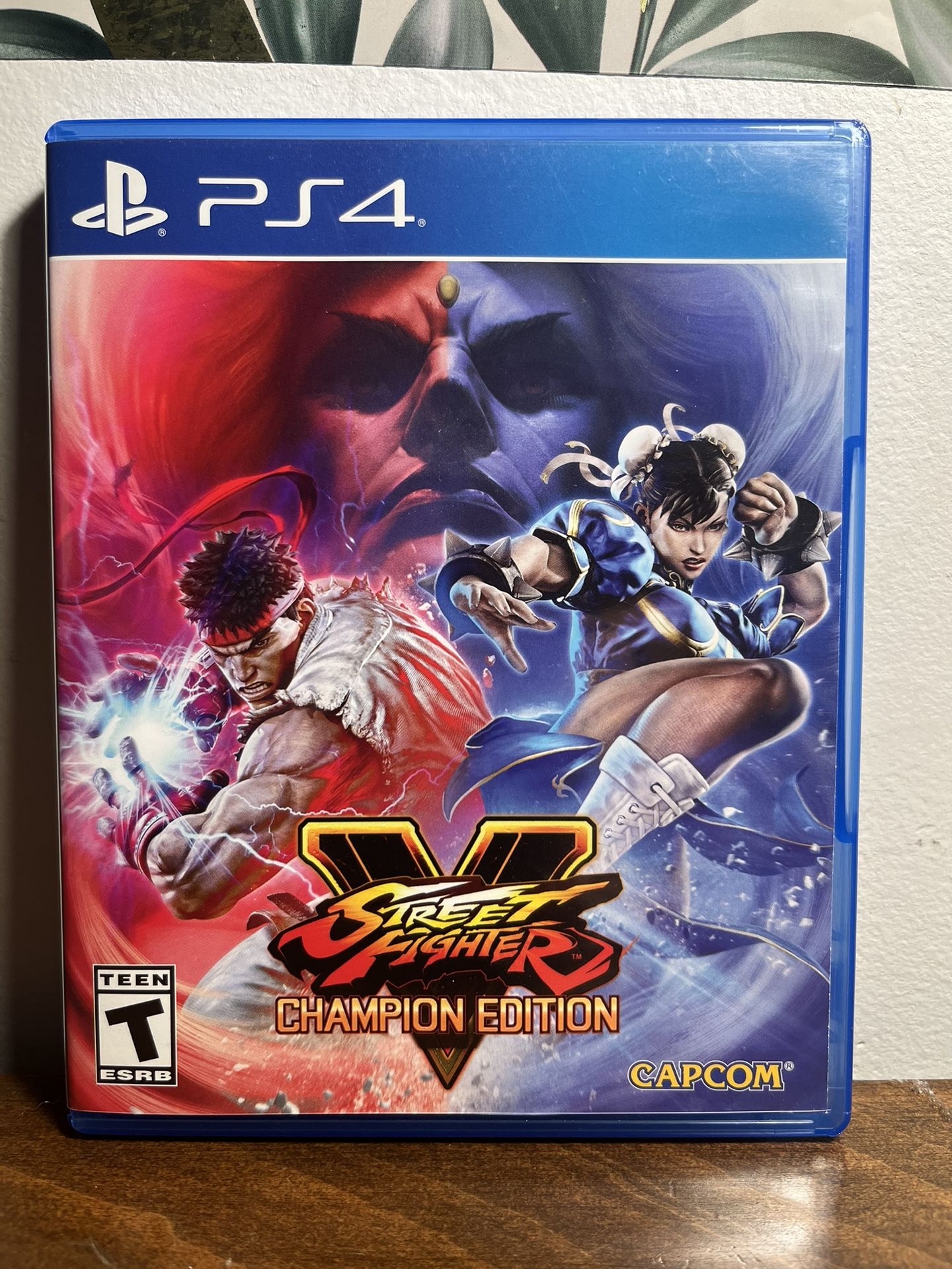 PS4 game street fighter