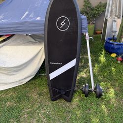 Formula Fun Surfboard 5’3 “ Black and white color