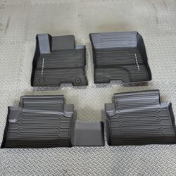 Maverick Crew Cab 2022-2025 HEV All Weather Floor Liner Tray Set - Hybrid Vehicle Only