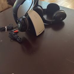 Sennheiser - TV Listener Wireless On-Ear Headphones - Black