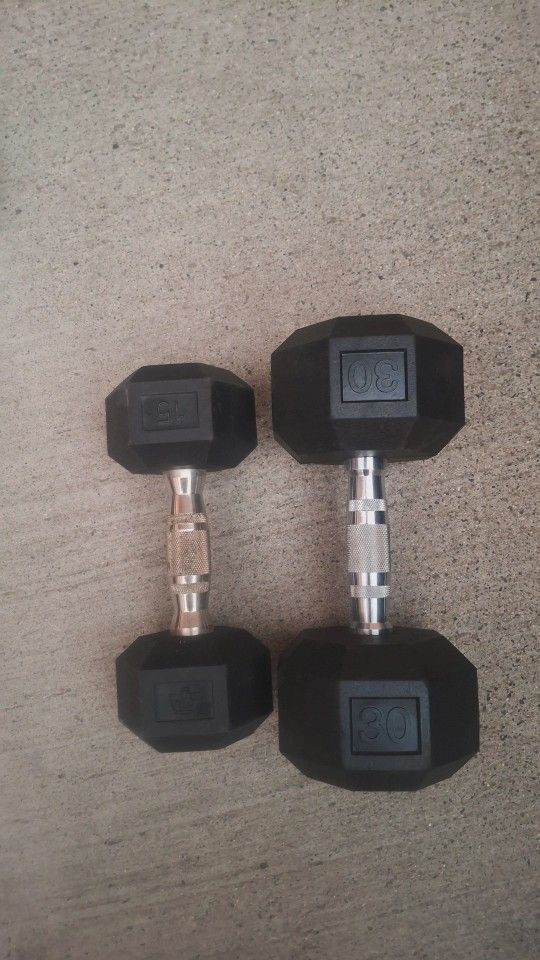 Ruuber Dumbells Weights 