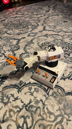vintage 1980s Radio Shack Super Armatron robotic arm toy