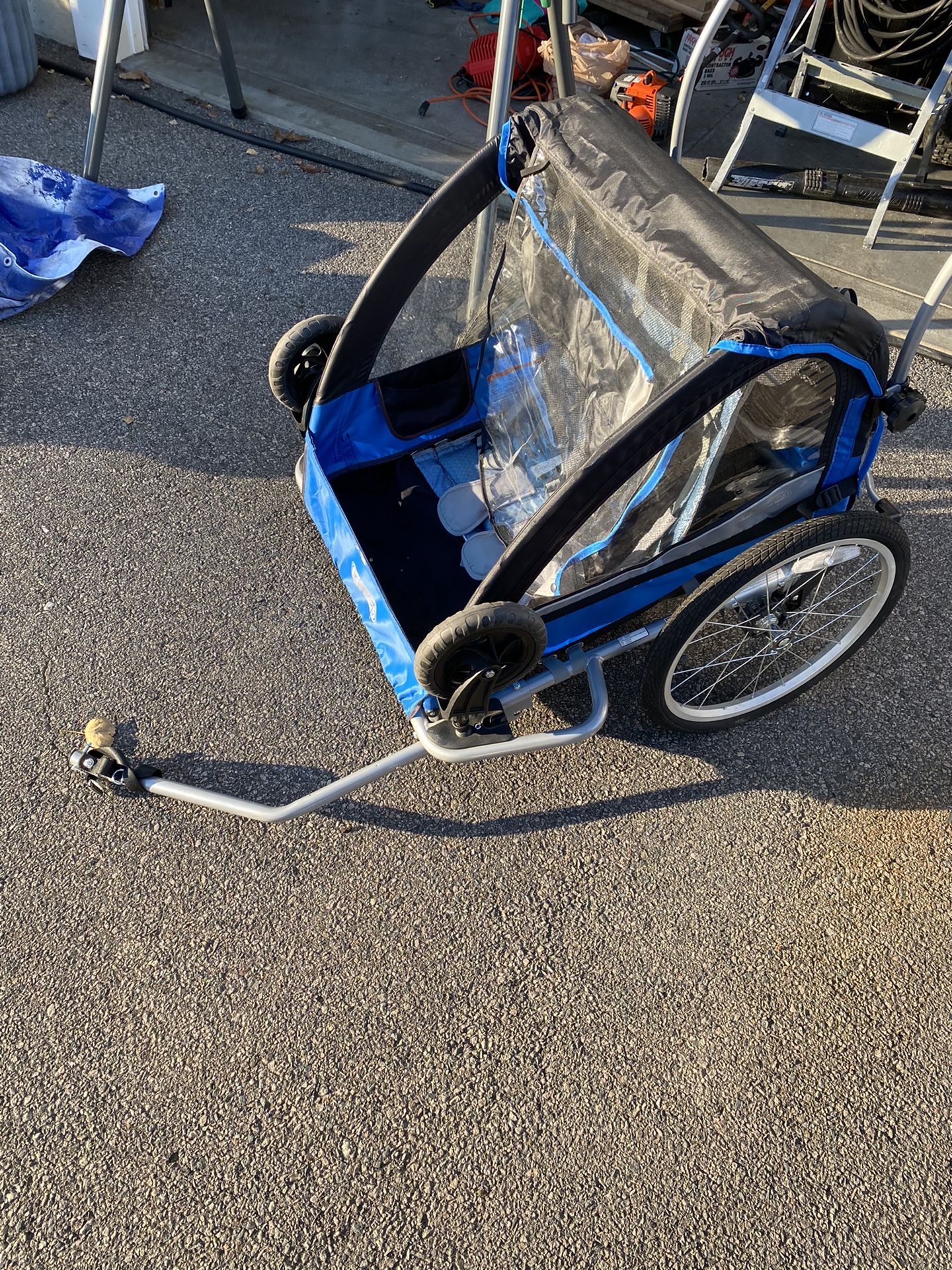 Schwinn bike trailer for two kids