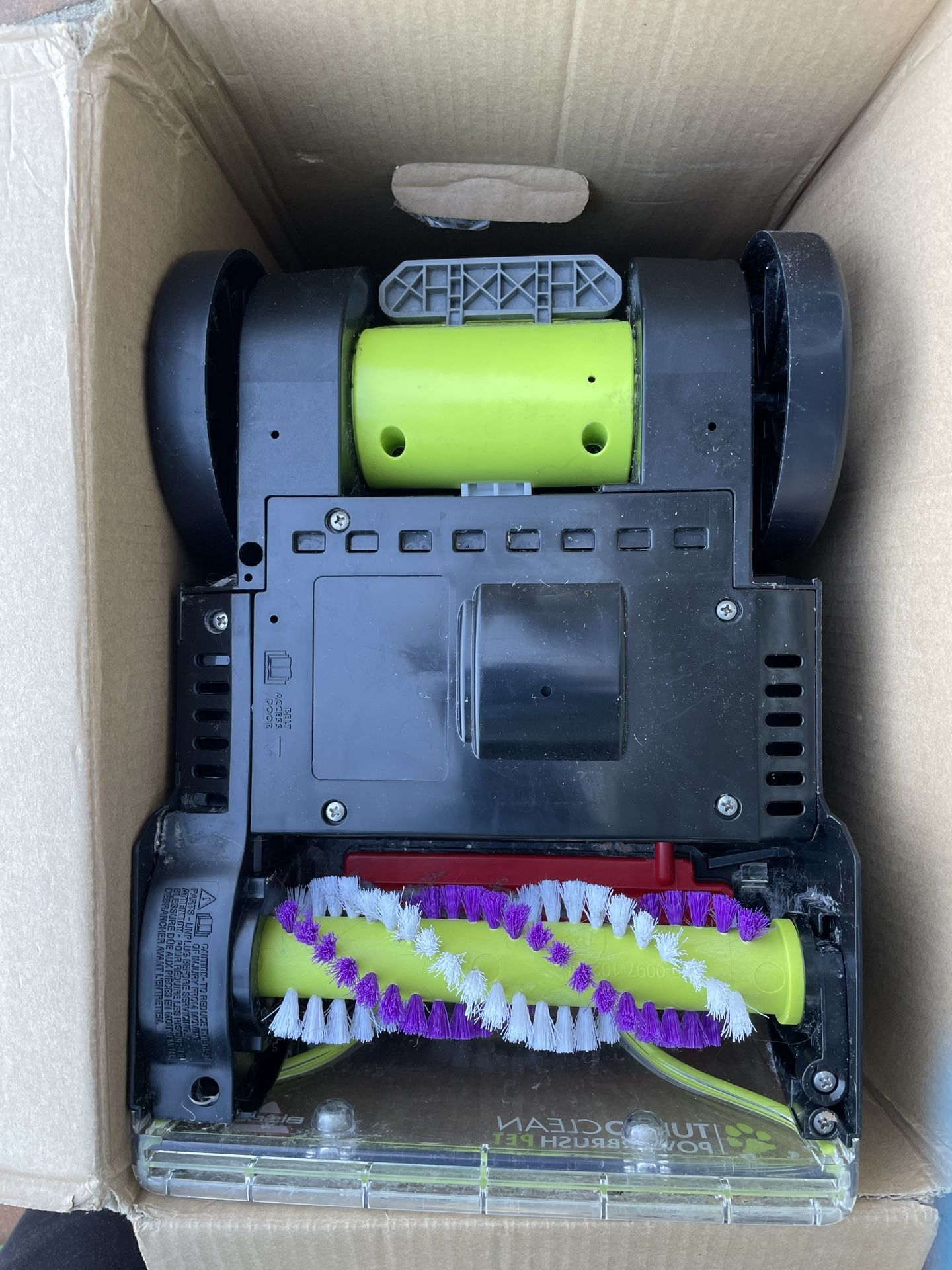 Almost New, Bissell, Turbo clean power, brush, pet upright, deep cleaner model 2987 tested and great working condition when you come, I’ll try it