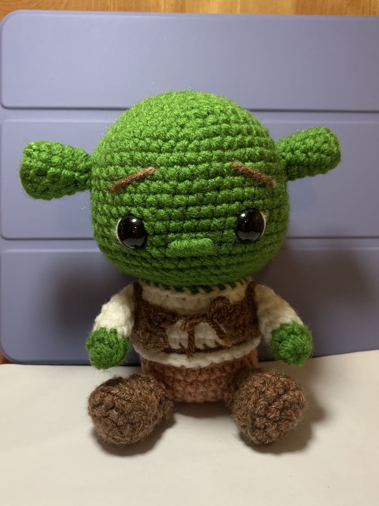 Handmade Crochet Shrek