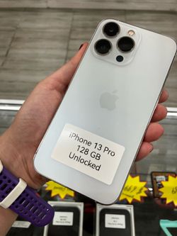 White iPhone 13 Pro unlocked cash or $50 down