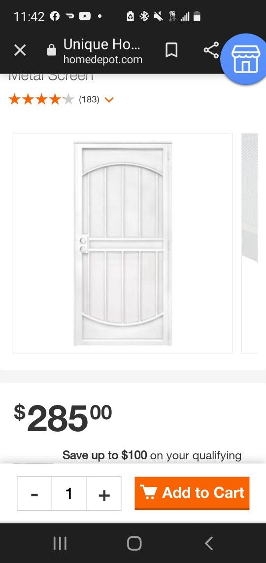 Arcada Security Door