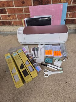 Cricut Maker with accessories tools & vinyl rolls Excellent Condition