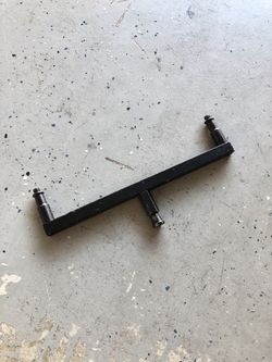 Dual Spigot Stud T Bar for Light Stands C stands